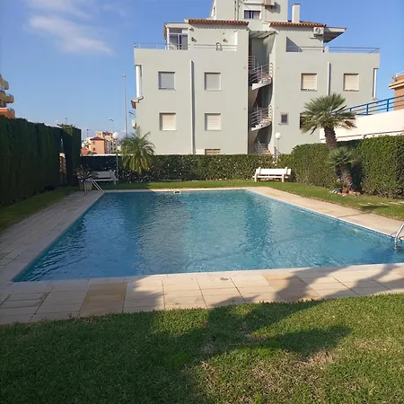Apartment Playa Con Vista Al Mar Y Con Piscina Oliva